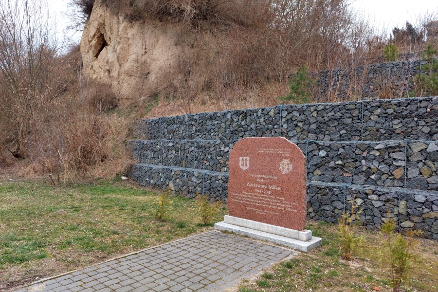 Pomnik poświęcony Wacławowi Milke w Wyszogrodzie