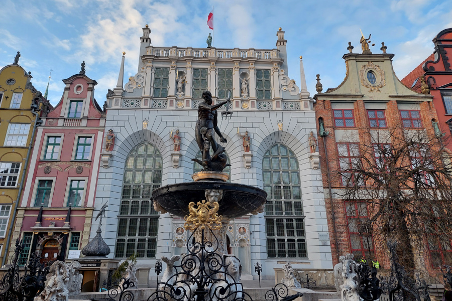 Fontanna Neptuna w Gdańsku