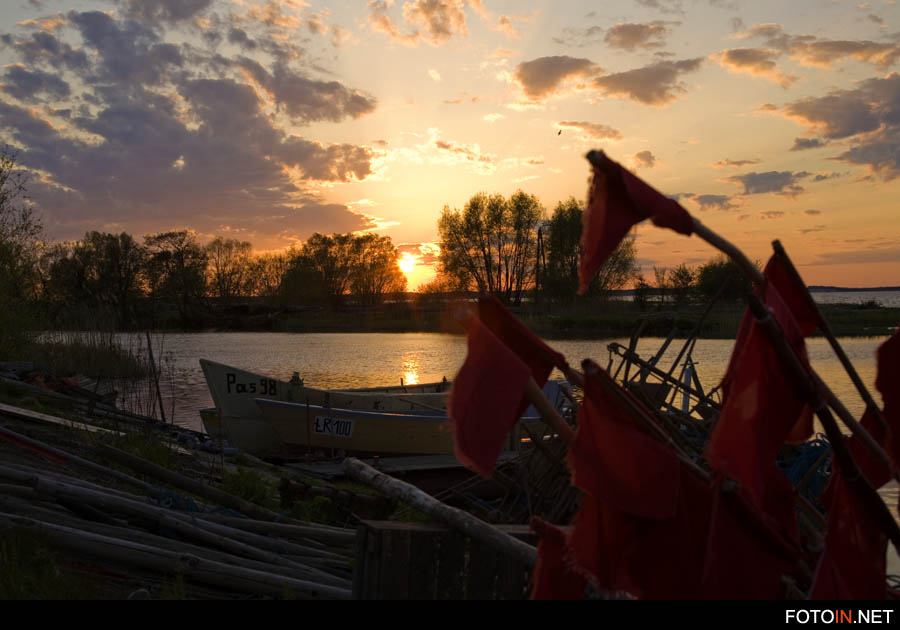 Przystań w Nowej Pasłęce