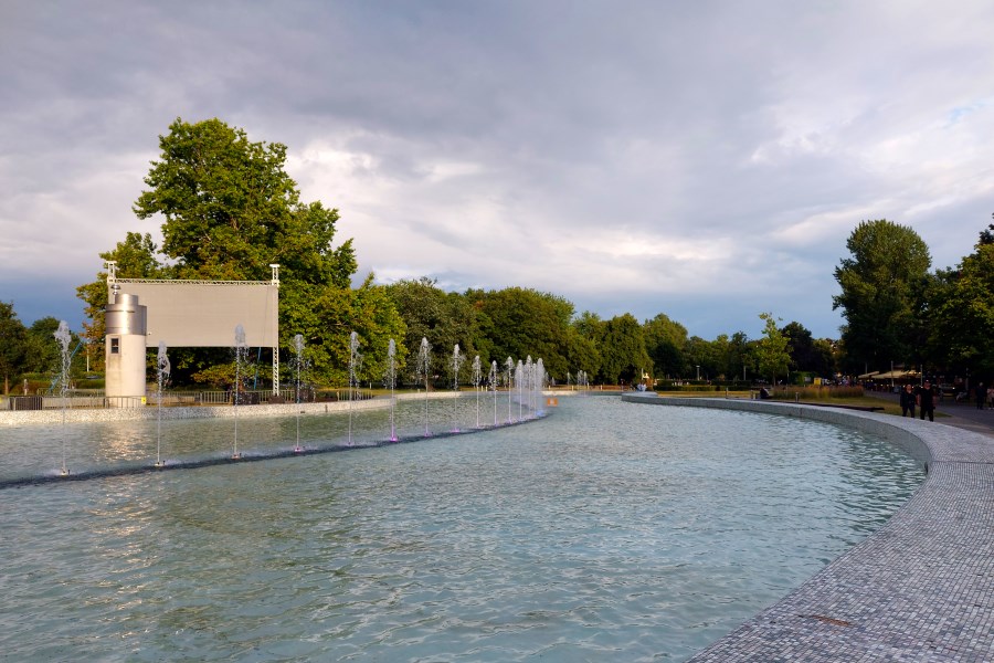 Multimedialny park fontann w Warszawie