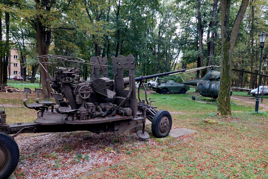 Wystawa militariów w Modlinie