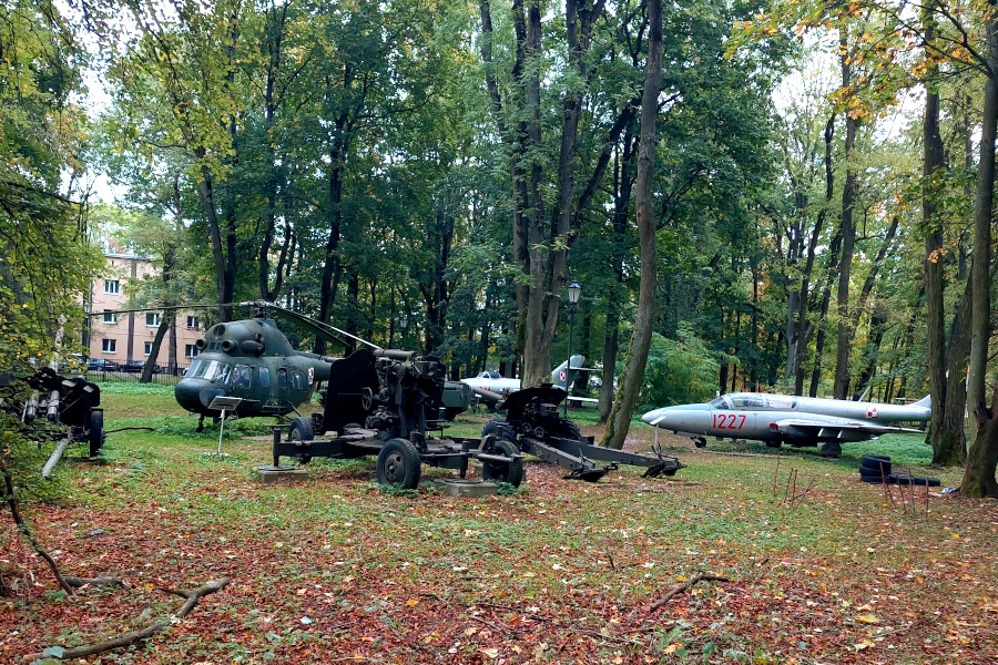 Wystawa militariów w Modlinie