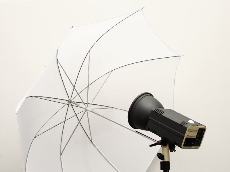 Parasol fotograficzny biały